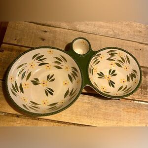 🔥Temptations By Tara Old World 1piece Dipping Bowls🔥 VERY RARE